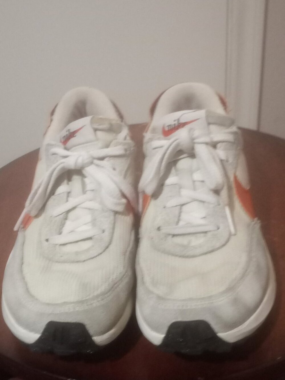 Nike Shoes Womens Size 7 White Sand Beige Waffle Debut Road Running DH9523-100 - Picture 5 of 12
